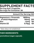 Magnesium L-Threonate Capsules