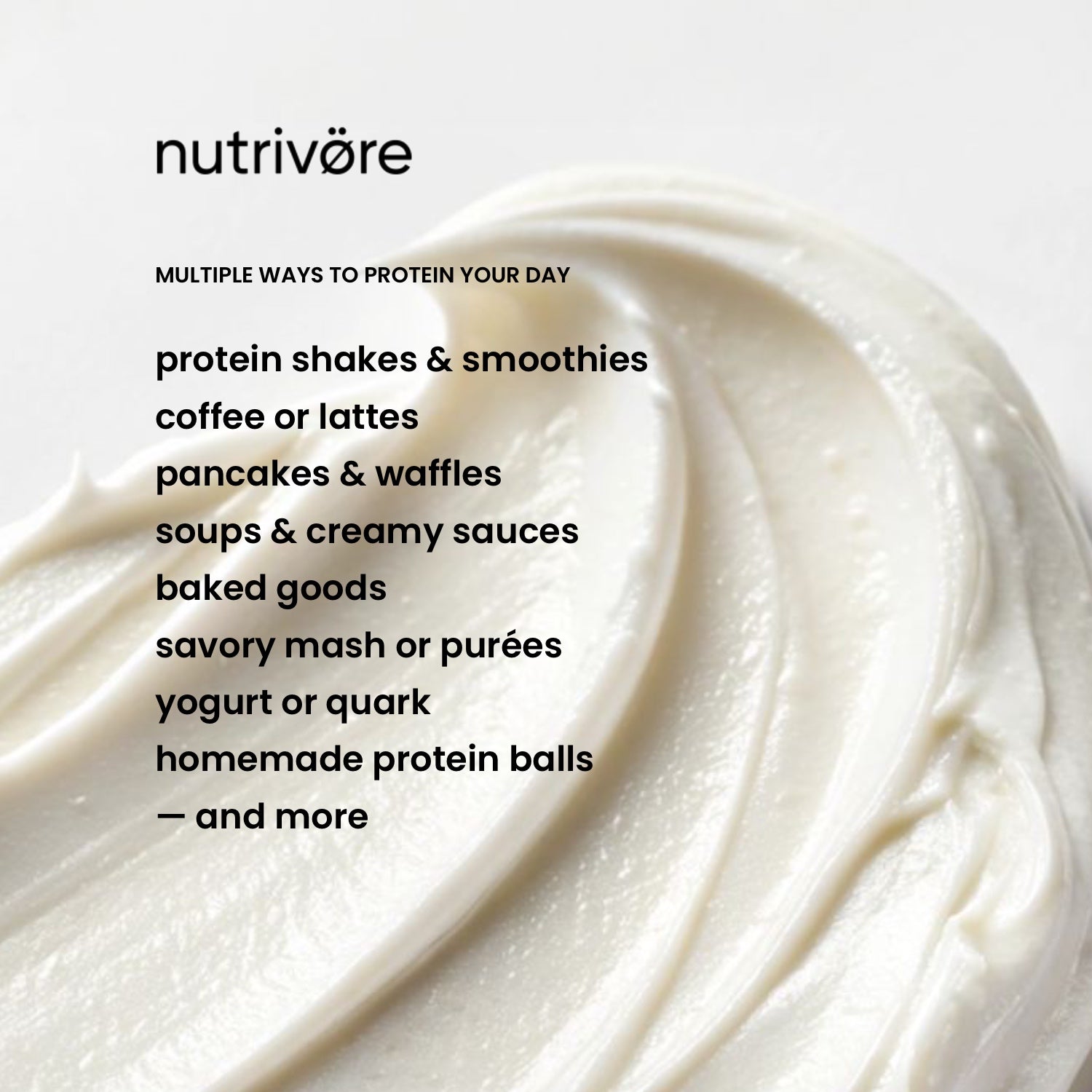 Organic whey protein concentrate powder