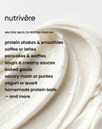 Organic whey protein concentrate powder