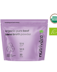 Organic beef bone broth powder